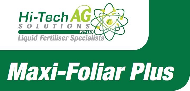 Maxi-Foliar Plus, Hi Tech solutions label